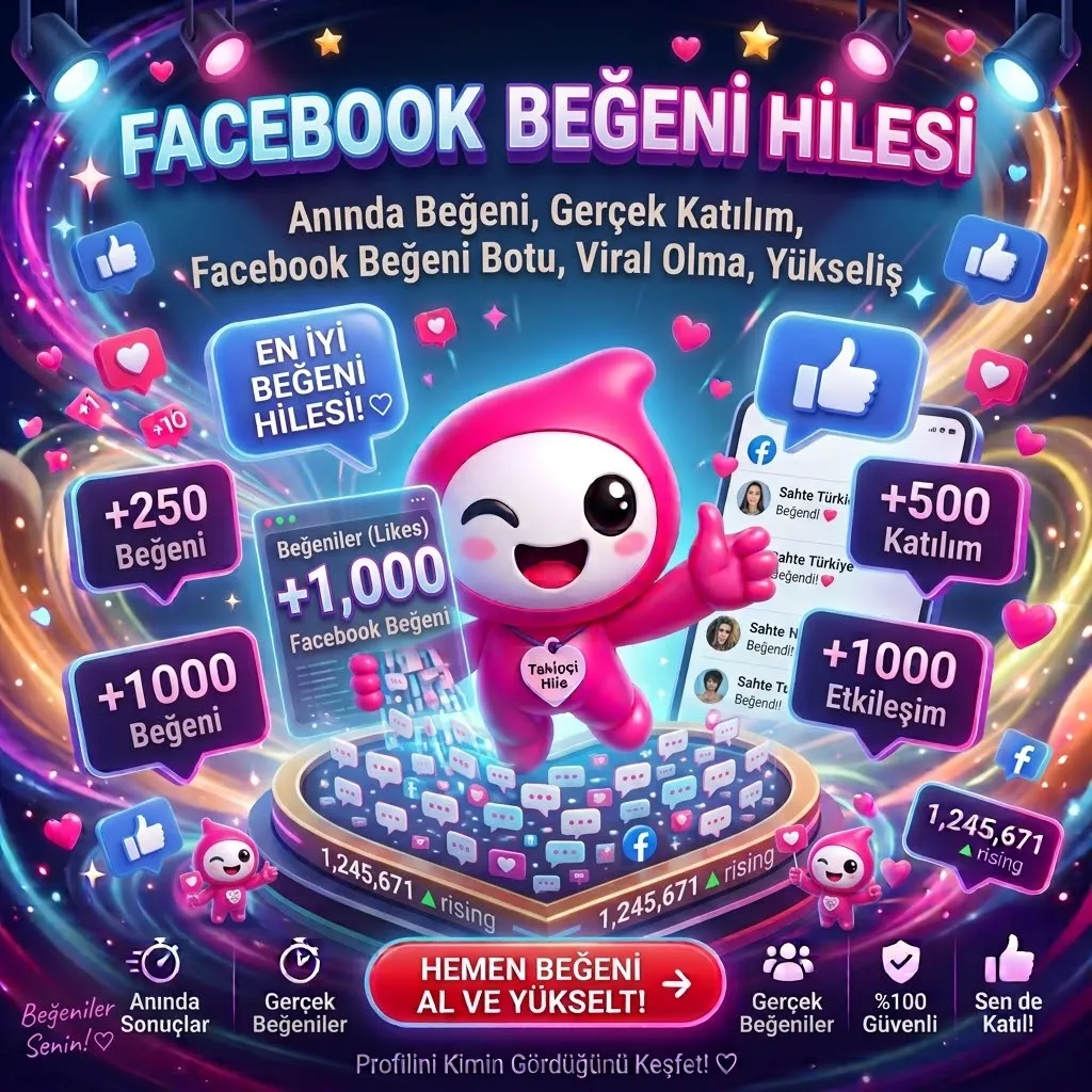 Facebook Beğeni Hilesi