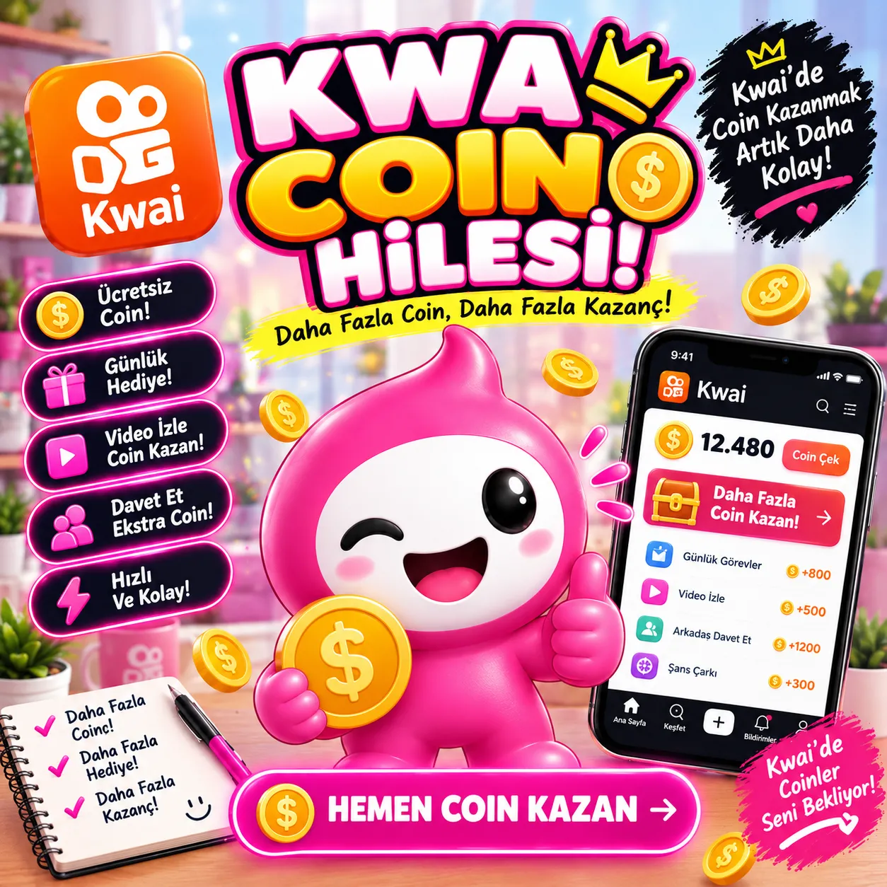 Kwai Coin Hilesi