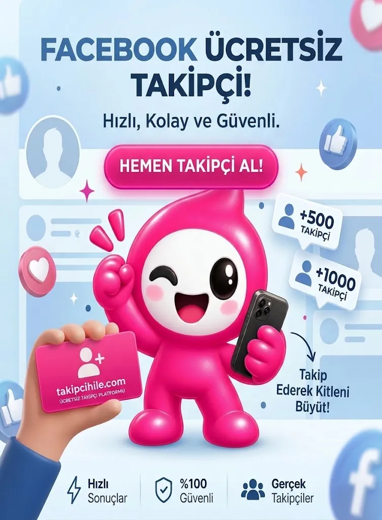 Facebook Ücretsiz Takipçi