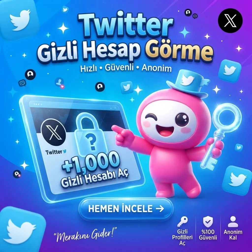 Twitter Gizli Hesap Görme