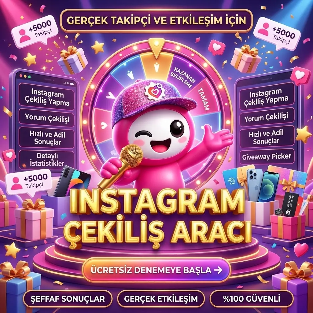 Instagram Ücretsiz Çekiliş Yapma