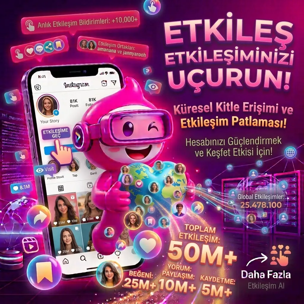 Instagram Ücretsiz Etkileşim Hilesi