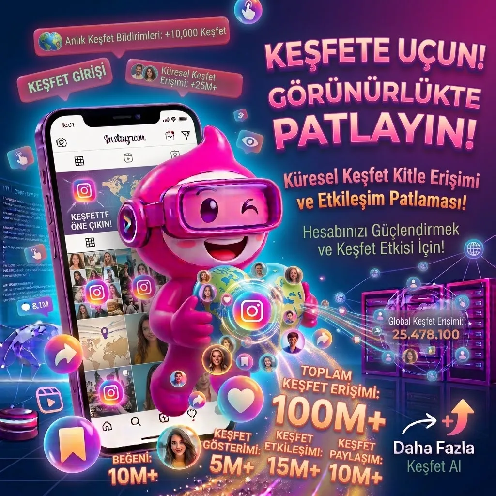 Instagram Ücretsiz Keşfet Hilesi