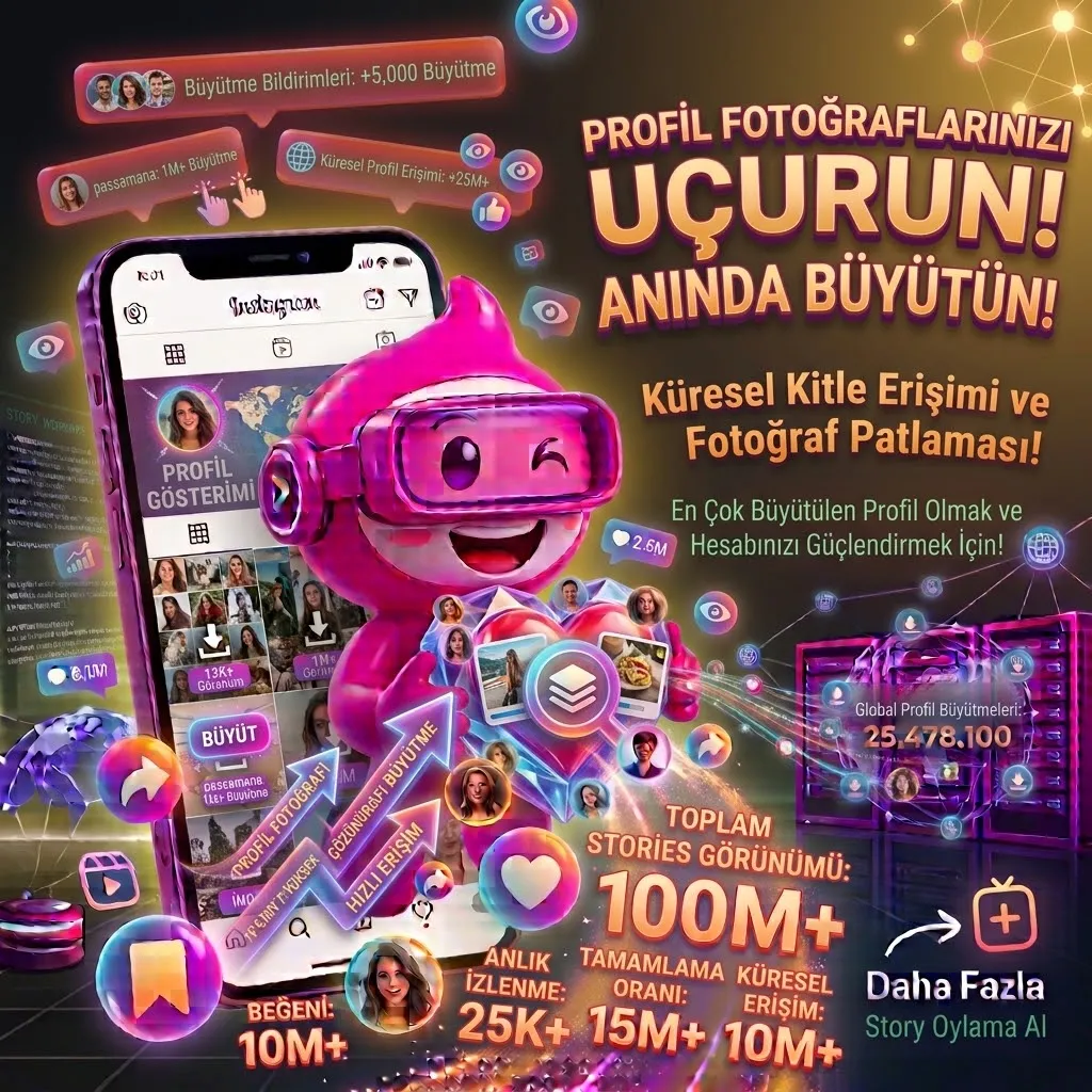 Instagram Ücretsiz Profil Fotoğrafı Büyütme
