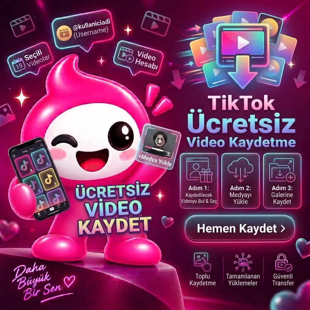 TikTok Ücretsiz Kaydetme