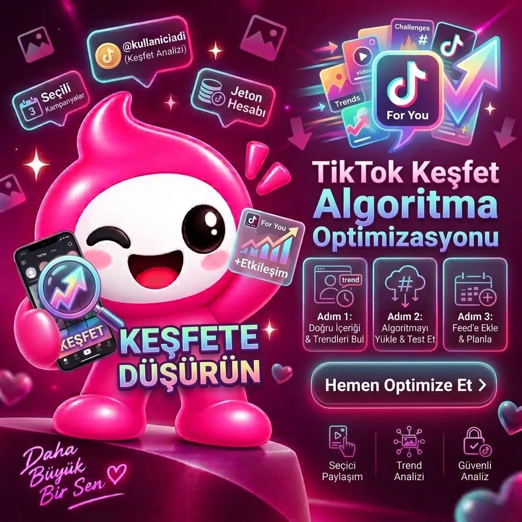 TikTok Ücretsiz Keşfet