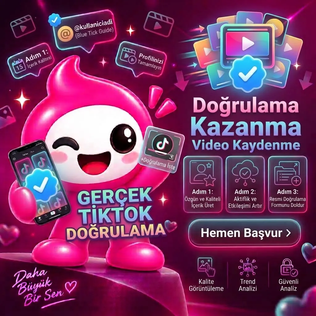 TikTok Mavi Tik Hilesi