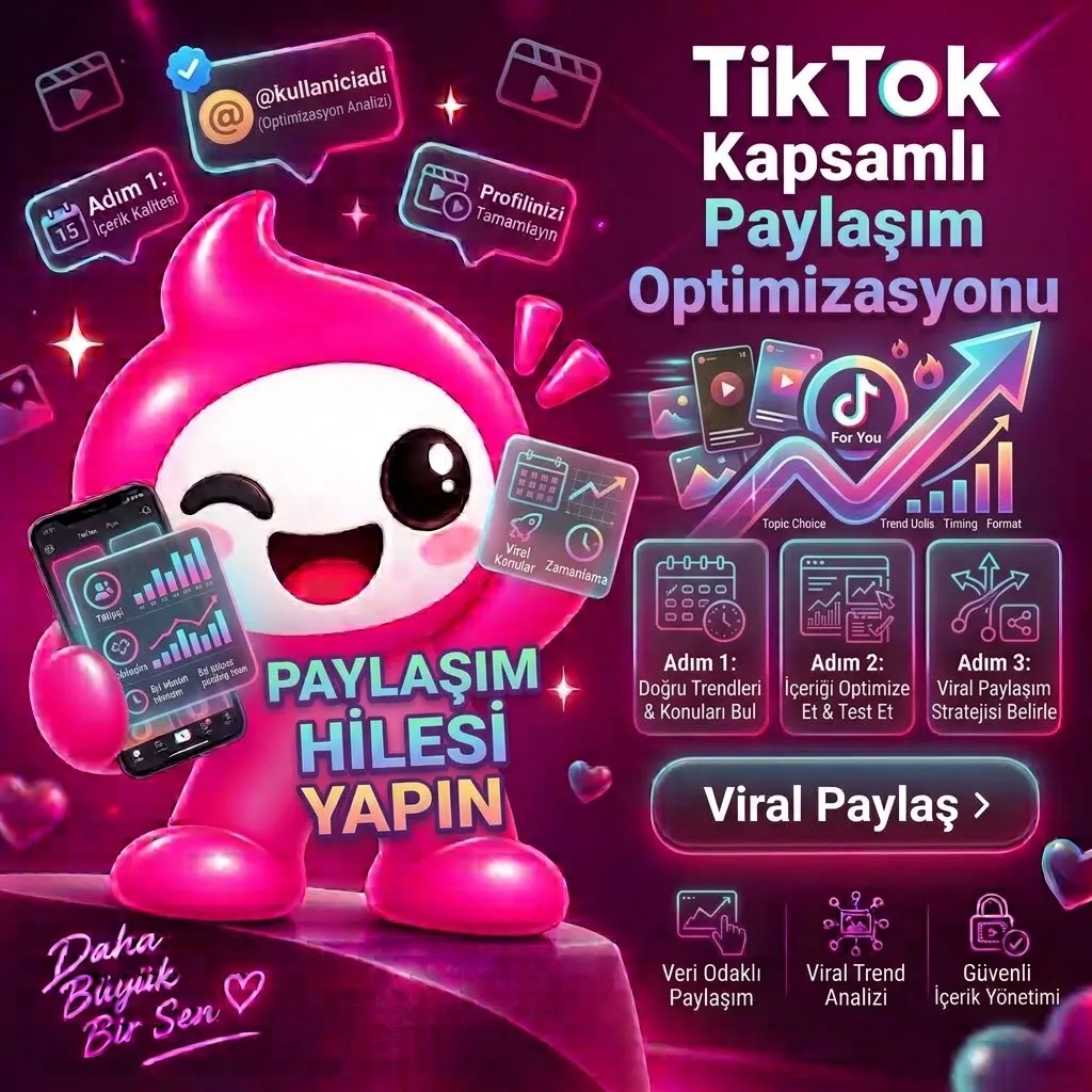 TikTok Paylaşım Hilesi