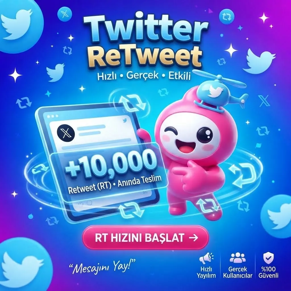 Twitter Ücretsiz ReTweet