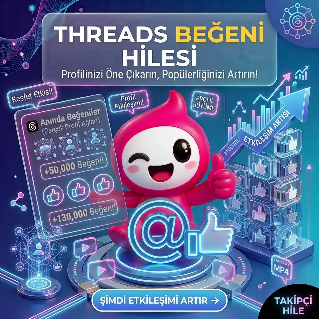 Threads Ücretsiz Beğeni