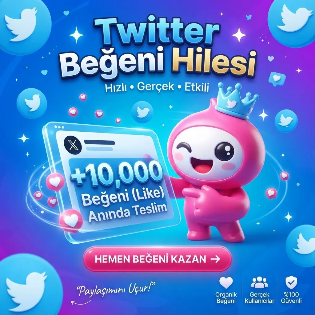 Twitter Ücretsiz Beğeni
