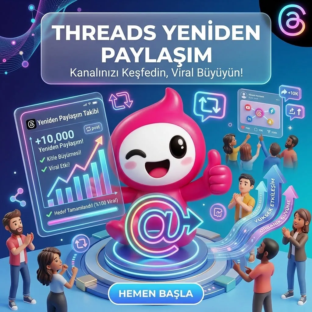 Threads Ücretsiz Yeniden Paylaşım
