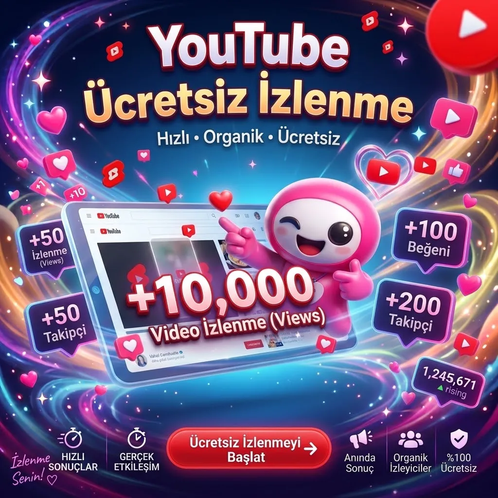 YouTube Ücretsiz İzlenme